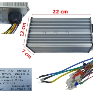 E-BİS HIZ KONTROL CDİ AKILLI BEYİN 48-72V 1800W 60A BÜYÜK KASA
