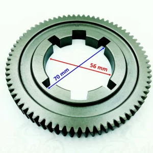 E-YÜK ARABASI YUKİ TRIA DİFRANSİYEL BÜYÜK DİŞLİ İÇ 56 mm 73T 6 KANAL ÖM